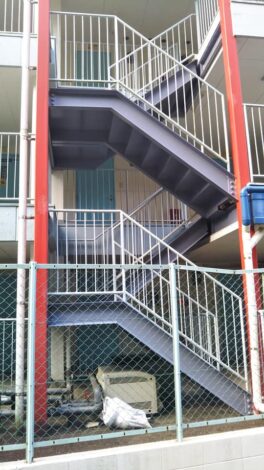 No,84　共用廊下＆階段のリフォーム③