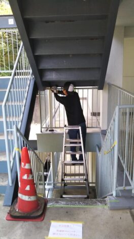 No,83　共用廊下＆階段のリフォーム②