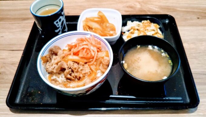 「吉野家」のねぎだく牛丼