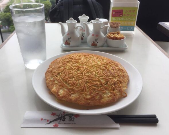 「梅蘭」の梅蘭やきそば