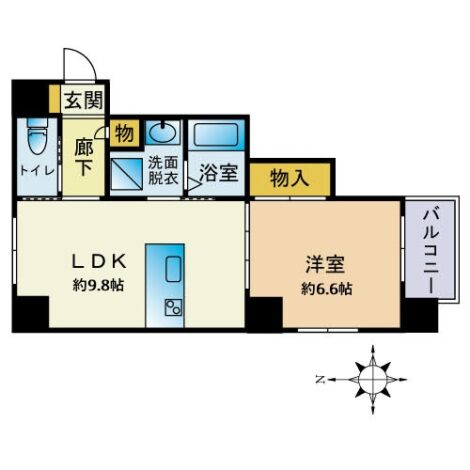 【セリユ下大利401号（Aタイプ）】新築賃貸マンション！西鉄天神大牟田線まで徒歩約3分！